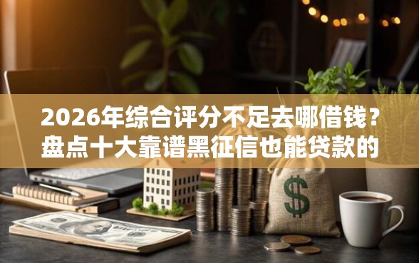2026年综合评分不足去哪借钱？盘点十大靠谱黑征信也能贷款的网贷平台