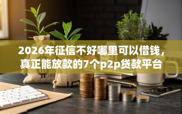 2026年征信不好哪里可以借钱，真正能放款的7个p2p贷款平台好推荐