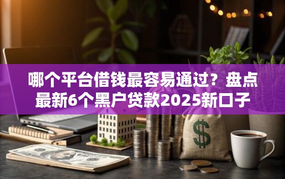 哪个平台借钱最容易通过？盘点最新6个黑户贷款2025新口子