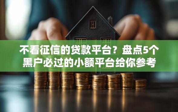 不看征信的贷款平台？盘点5个黑户必过的小额平台给你参考