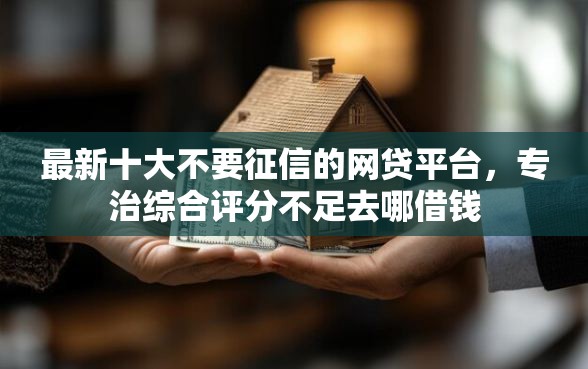 最新十大不要征信的网贷平台，专治综合评分不足去哪借钱