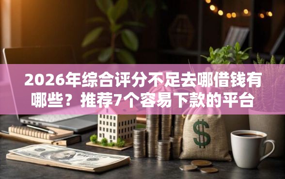 2026年综合评分不足去哪借钱有哪些？推荐7个容易下款的平台