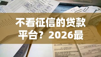 不看征信的贷款平台？2026最新测评10个最容易的贷款平台