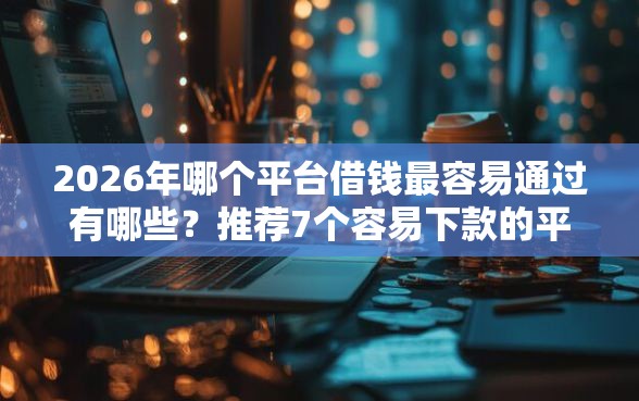 2026年哪个平台借钱最容易通过有哪些?推荐7个容易下款的平台 2026年哪个平台借钱最容易通过有哪些?推荐7个容易下款的平台