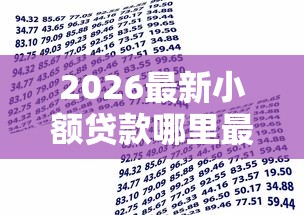 2026最新小额贷款哪里最可靠（支持微信），7个借款软件不看征信放款快无私分享