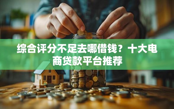 综合评分不足去哪借钱？十大电商贷款平台推荐