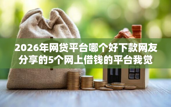2026年网贷平台哪个好下款网友分享的5个网上借钱的平台我觉得不错！