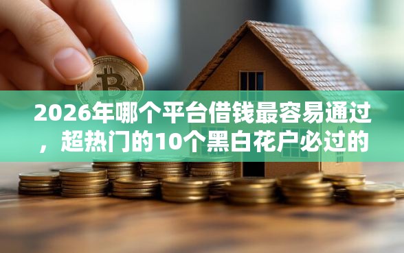 2026年哪个平台借钱最容易通过，超热门的10个黑白花户必过的贷款平台推荐