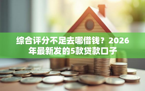 综合评分不足去哪借钱？2026年最新发的5款贷款口子