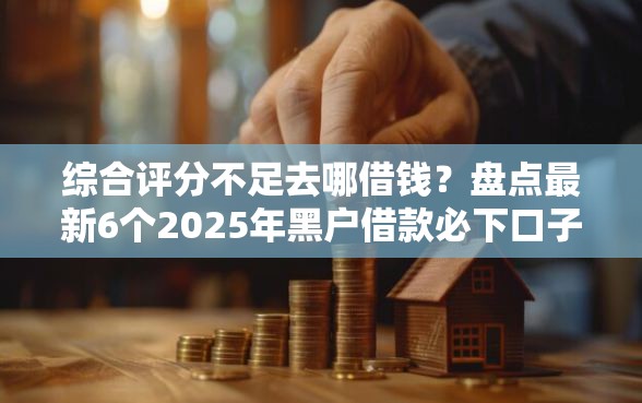 综合评分不足去哪借钱？盘点最新6个2025年黑户借款必下口子