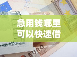 急用钱哪里可以快速借到20000元无门槛本月借款平台力荐！分享小额网贷口子20000元无门槛借款