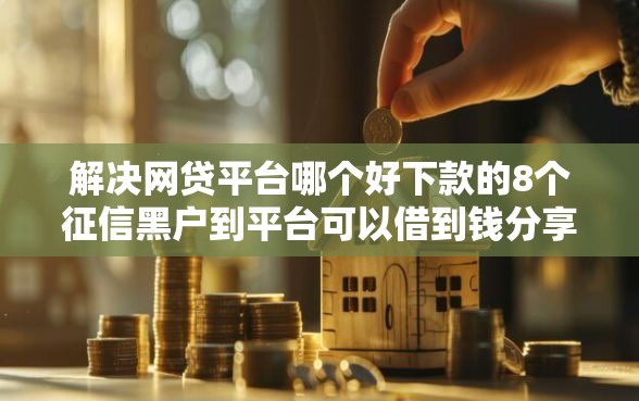 解决网贷平台哪个好下款的8个征信黑户到平台可以借到钱分享