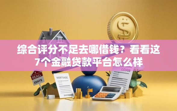 综合评分不足去哪借钱？看看这7个金融贷款平台怎么样