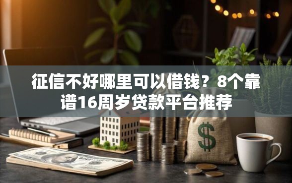 征信不好哪里可以借钱？8个靠谱16周岁贷款平台推荐