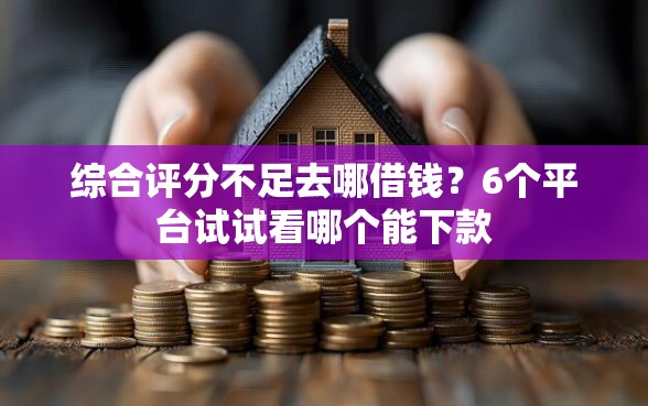 综合评分不足去哪借钱？6个平台试试看哪个能下款