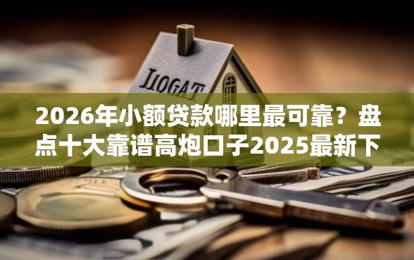 2026年小额贷款哪里最可靠？盘点十大靠谱高炮口子2025最新下款