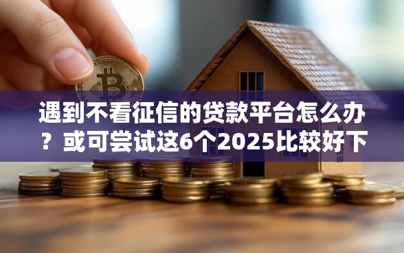 遇到不看征信的贷款平台怎么办？或可尝试这6个2025比较好下款的借款平台