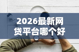 2026最新网贷平台哪个好下款（支持微信），6个网贷黑户最容易最好下款的平台无私分享