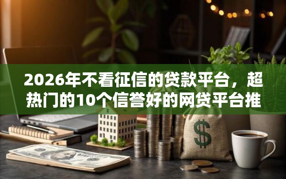 2026年不看征信的贷款平台，超热门的10个信誉好的网贷平台推荐