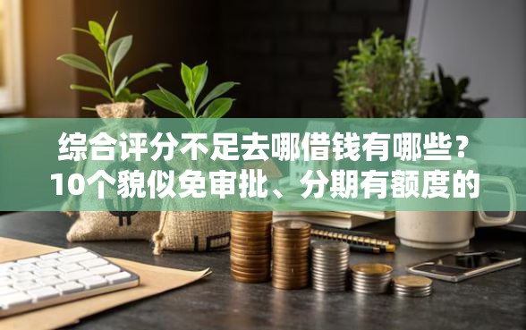 综合评分不足去哪借钱有哪些？10个貌似免审批、分期有额度的网贷软件合集