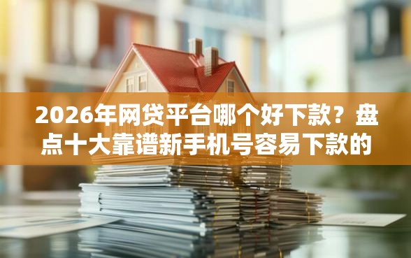 2026年网贷平台哪个好下款？盘点十大靠谱新手机号容易下款的平台