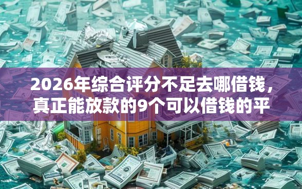 2026年综合评分不足去哪借钱，真正能放款的9个可以借钱的平台推荐
