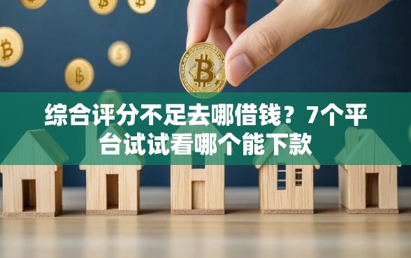 综合评分不足去哪借钱？7个平台试试看哪个能下款