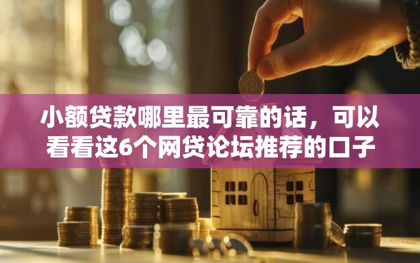 小额贷款哪里最可靠的话，可以看看这6个网贷论坛推荐的口子