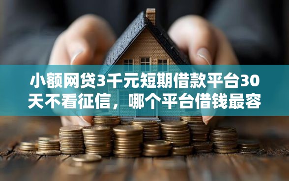 小额网贷3千元短期借款平台30天不看征信，哪个平台借钱最容易通过的5个平台介绍