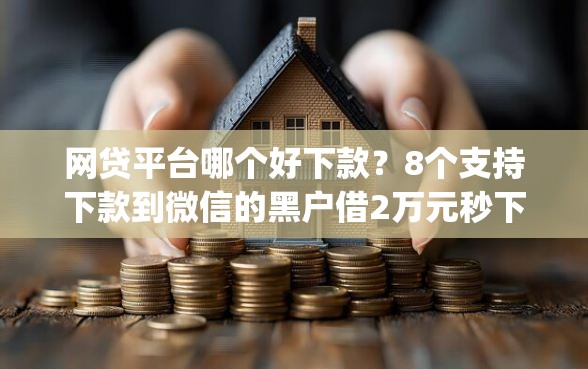 网贷平台哪个好下款？8个支持下款到微信的黑户借2万元秒下网贷口子app