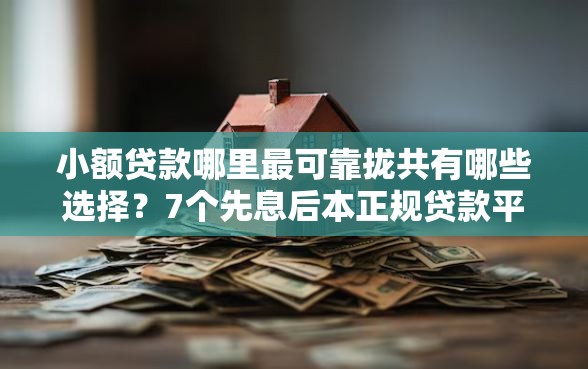小额贷款哪里最可靠拢共有哪些选择？7个先息后本正规贷款平台详解