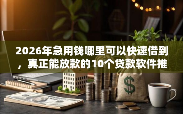 2026年急用钱哪里可以快速借到，真正能放款的10个贷款软件推荐