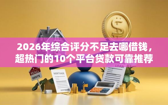 2026年综合评分不足去哪借钱，超热门的10个平台贷款可靠推荐