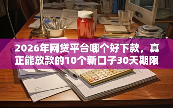 2026年网贷平台哪个好下款，真正能放款的10个新口子30天期限的网贷推荐