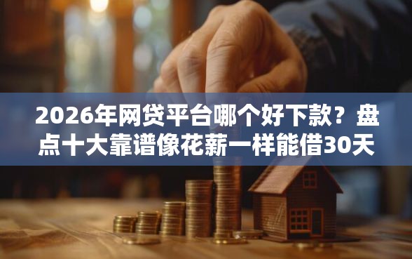 2026年网贷平台哪个好下款？盘点十大靠谱像花薪一样能借30天的口子
