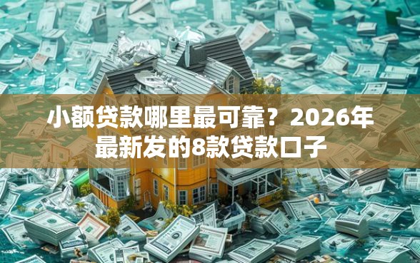 小额贷款哪里最可靠？2026年最新发的8款贷款口子