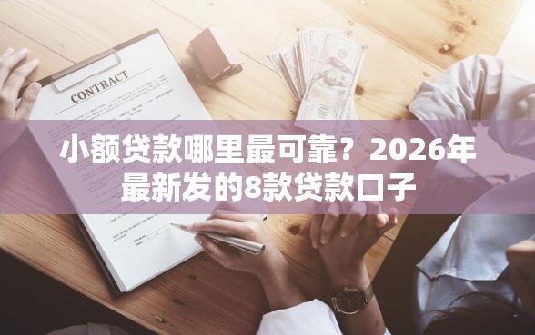 小额贷款哪里最可靠?2026年最新发的8款贷款口子 小额贷款哪里最可靠?2026年最新发的8款贷款口子