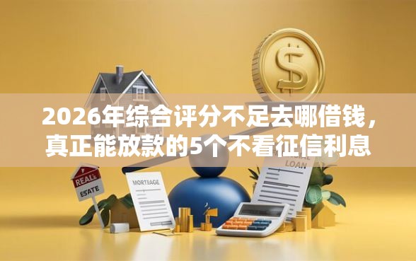 2026年综合评分不足去哪借钱,真正能放款的5个不看征信利息低的正规网贷平台推荐 2026年综合评分不足去哪借钱,真正能放款的5个不看征信利息低的正规网贷平台推荐