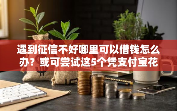 遇到征信不好哪里可以借钱怎么办？或可尝试这5个凭支付宝花呗贷款的口子