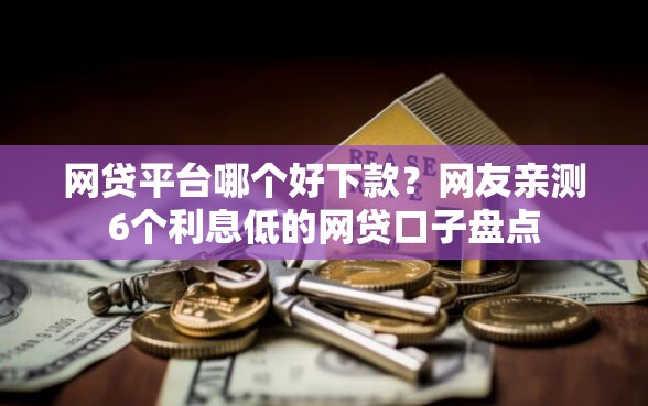 网贷平台哪个好下款？网友亲测6个利息低的网贷口子盘点