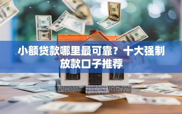 小额贷款哪里最可靠？十大强制放款口子推荐
