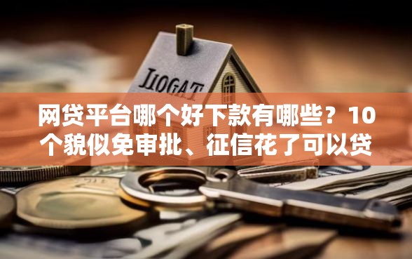 网贷平台哪个好下款有哪些？10个貌似免审批、征信花了可以贷款的平台合集