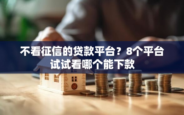 不看征信的贷款平台?8个平台试试看哪个能下款 不看征信的贷款平台?8个平台试试看哪个能下款