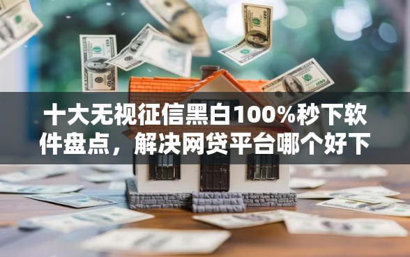 十大无视征信黑白100%秒下软件盘点，解决网贷平台哪个好下款的问题