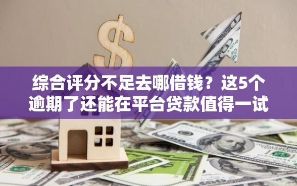 综合评分不足去哪借钱？这5个逾期了还能在平台贷款值得一试