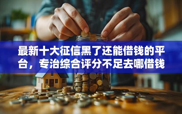 最新十大征信黑了还能借钱的平台，专治综合评分不足去哪借钱