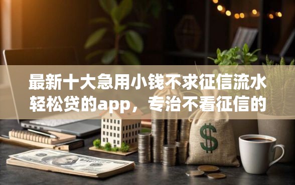 最新十大急用小钱不求征信流水轻松贷的app，专治不看征信的贷款平台