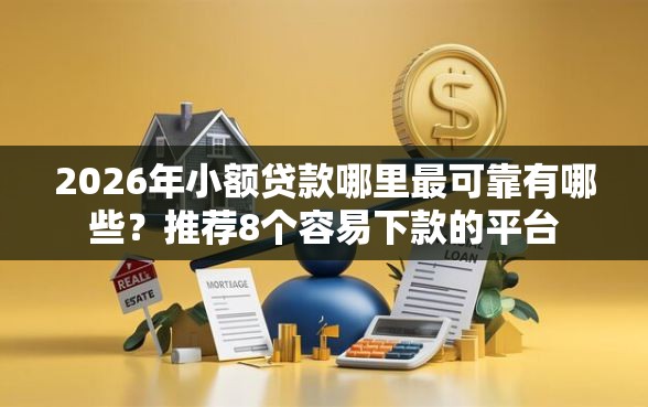 2026年小额贷款哪里最可靠有哪些？推荐8个容易下款的平台