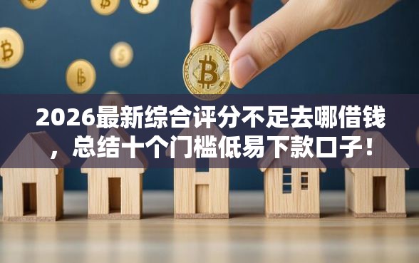 2026最新综合评分不足去哪借钱，总结十个门槛低易下款口子！