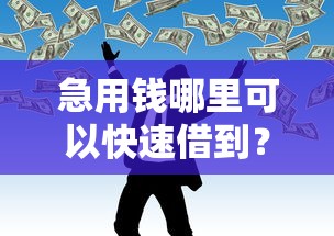 急用钱哪里可以快速借到？这6个真正不查征信的贷款口子值得一试